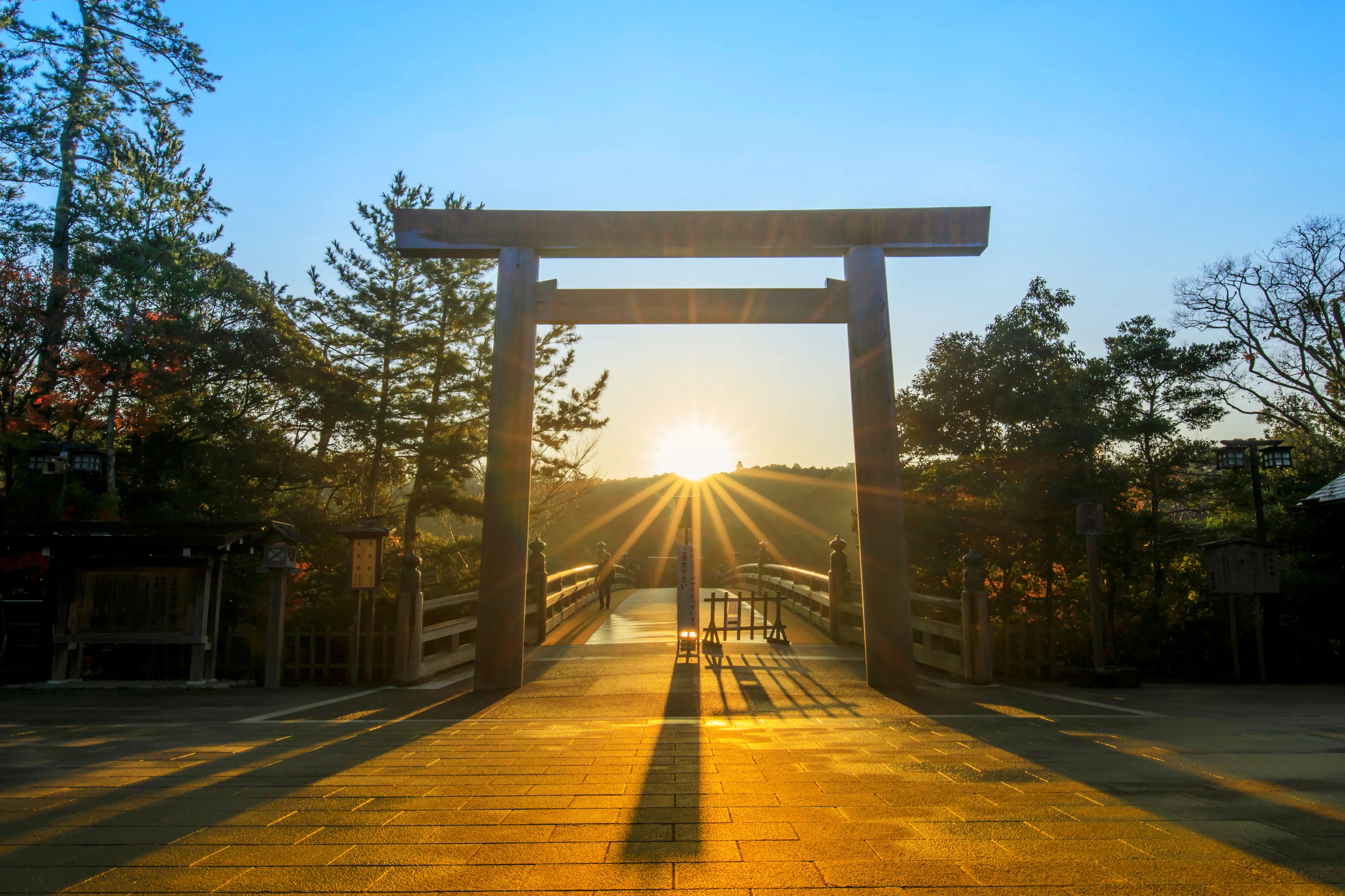自然のイメージ画像　伊勢神宮